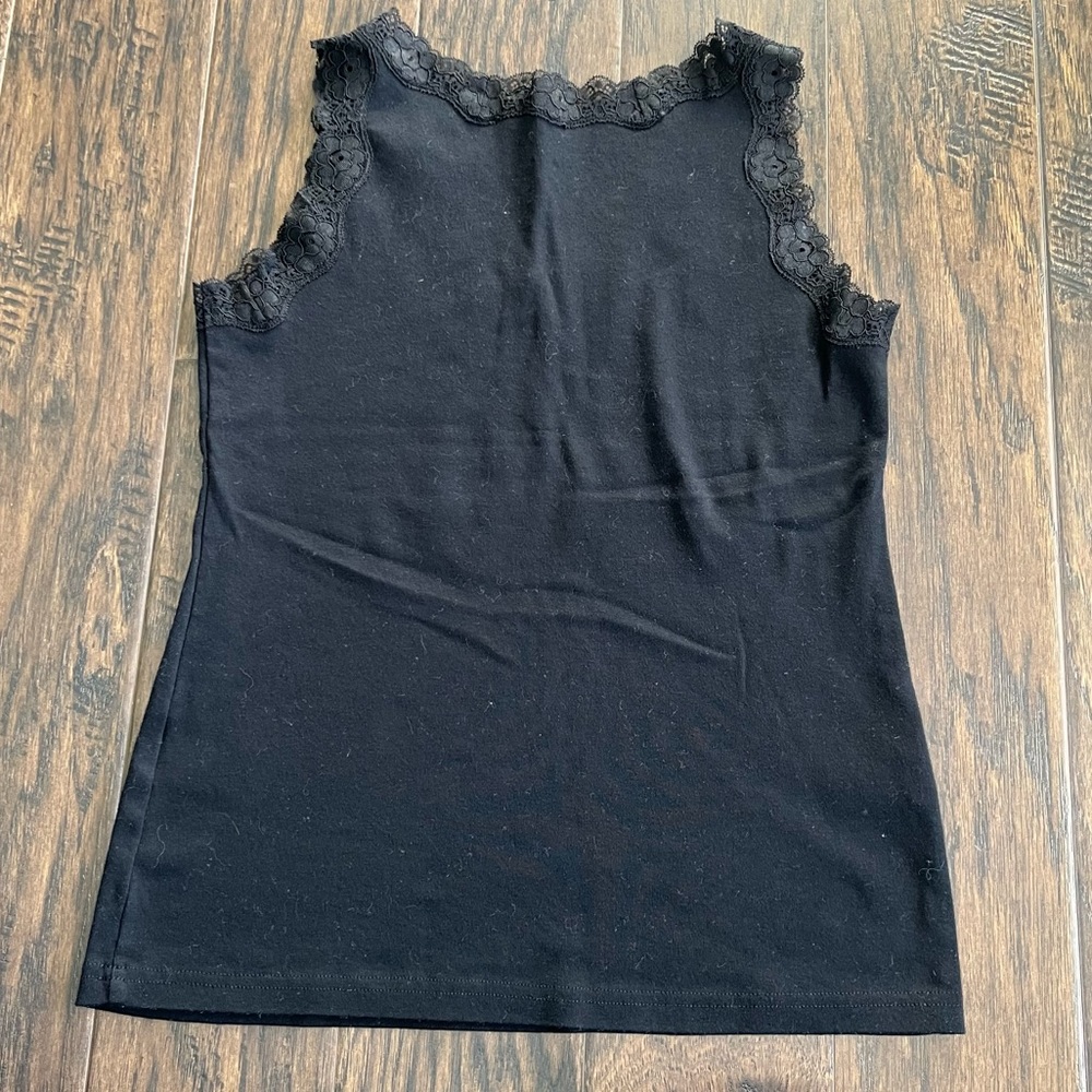 Karen Scott lace tank - Picture 5 of 7
